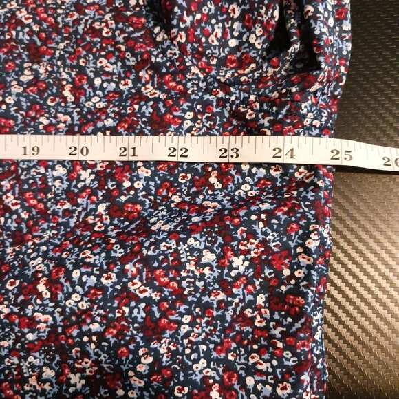 Banana Republic Men's Lux Poplin Cotton Button-up Shirt Untucked Slim Fit XL - Picture 10 of 12